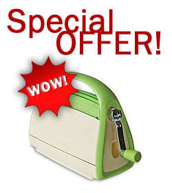 Cuttlebug V2 with 3 FREE Embossing Folders worth R200