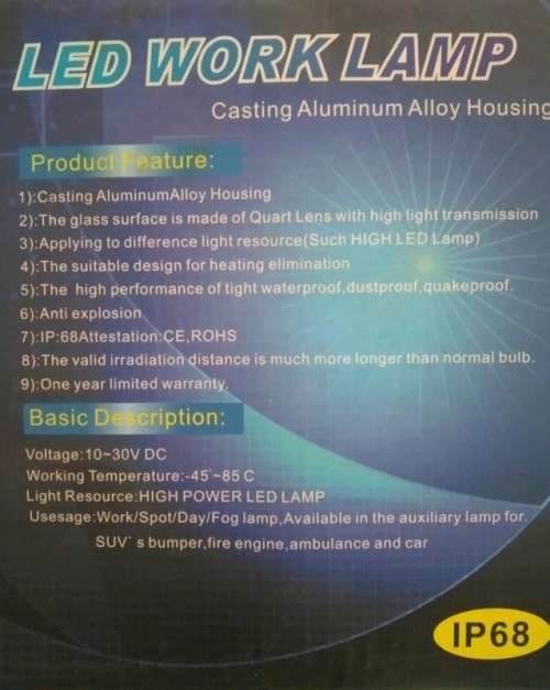 48WATT LED SPOTLIGHT SET