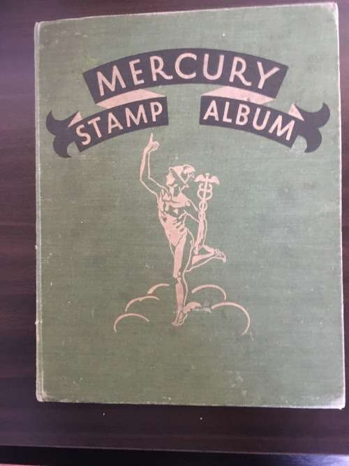 Mercury Album wirh aprox. 300 stamps