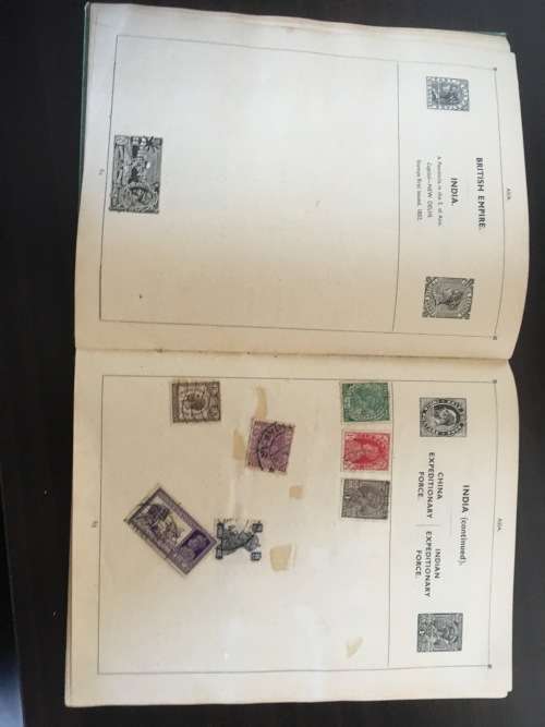 Mercury Album wirh aprox. 300 stamps