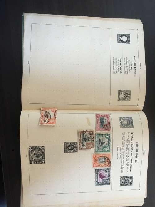 Mercury Album wirh aprox. 300 stamps