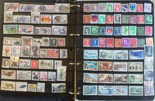 Approx. 1000 different stamps