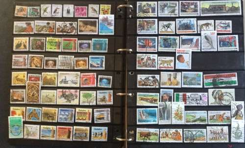 Approx. 1000 different stamps