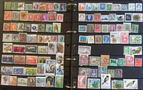 Approx. 1000 different stamps