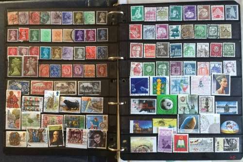 Approx. 1000 different stamps