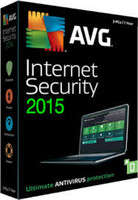 AVG Internet Security 2015 2 years 3 pc 2 YEAR 3 users valid to 2017