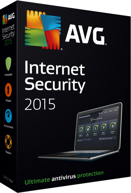 AVG Internet Security 2015 Three users code valid to 2018.