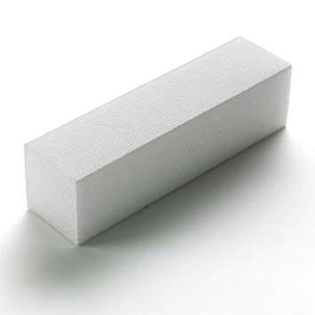 Block Buffer - White 9.5cm