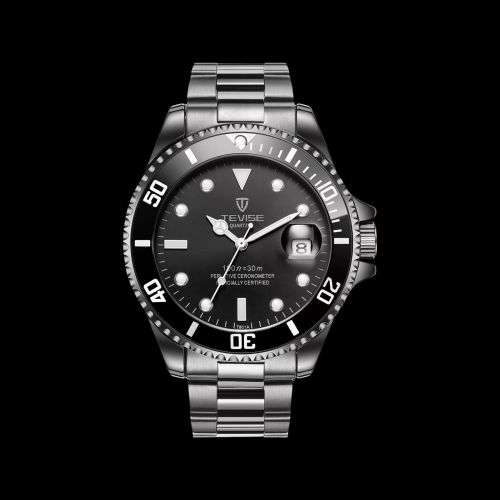 Tevise mens black watch BRAND NEW - retail R2499