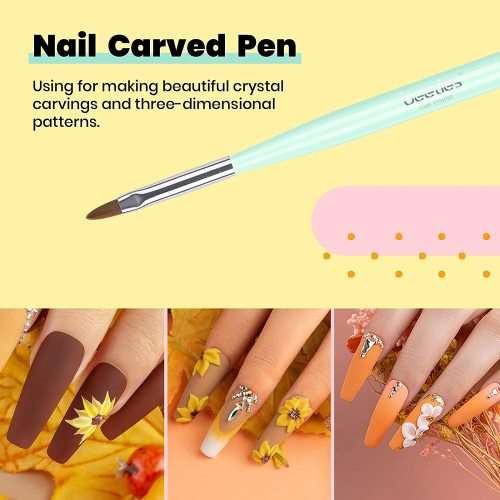 Beetles Nail Art Brushes Set Gel Polish Nail Art Design Pen Painting Tools