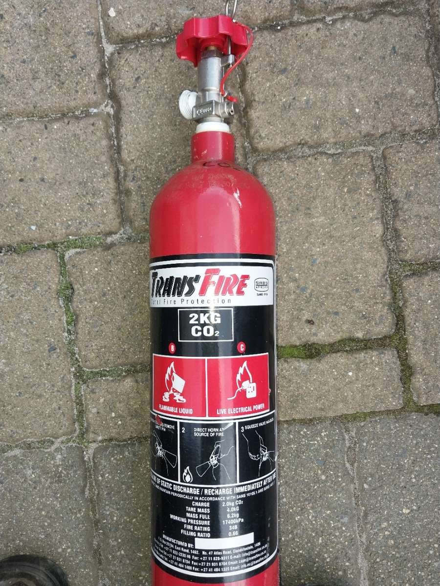 CO2 Cylinder 2 kg, Slightly Used