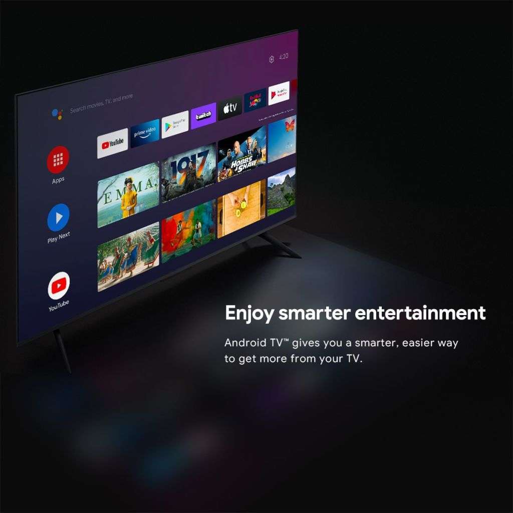 MeCool Android TV Box HD Dongle - Certified Netflix DStv Disney+ Smart TV