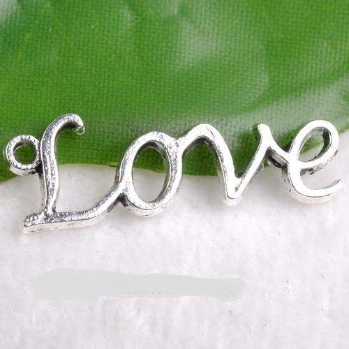Tibetan Silver Love Charms