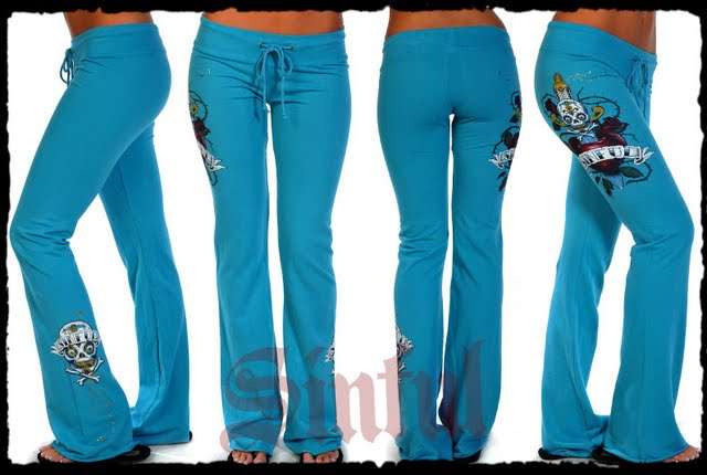 BLUE SINFUL SWEATPANTS SIZE: 8
