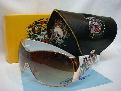 SEXY LADIES EDD HARDEY SUNGLASSES WHITE