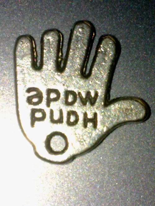 TIBETAN hand made HAND CHARM