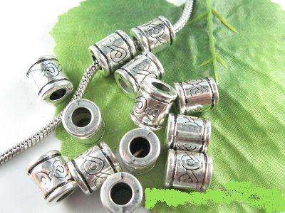 ACRYLIC BIG HOLE SPACER BEADS FITS PARDORA