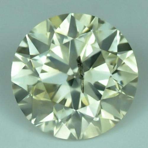 1,02 CT FANCY GRAYISH YELLOW UNTREATED DIAMOND