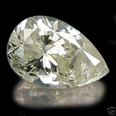 0.11 ct RARE UNTREATED FANCY WHITE 100% NATURAL DIAMOND