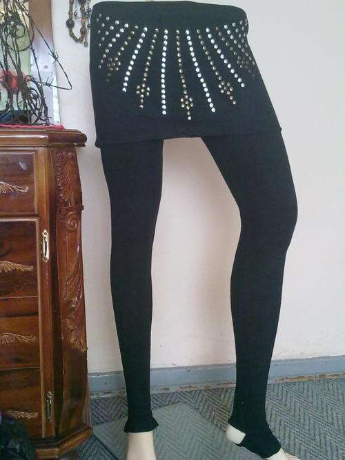 NEW!!! BLACK SKIRT TIGHTS SIZES L/XL (10/12/14))