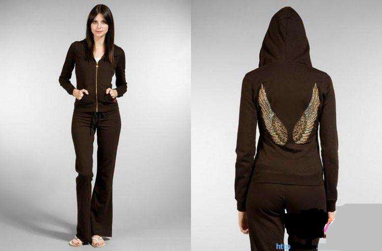 LAST ONE! HIGH QUALITYBROWN TWINTED HEART TRACK SUITE SIZE 8