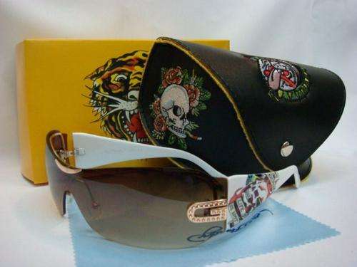 SEXY LADIES EDD HARDEY WHITE SUNGLASSES