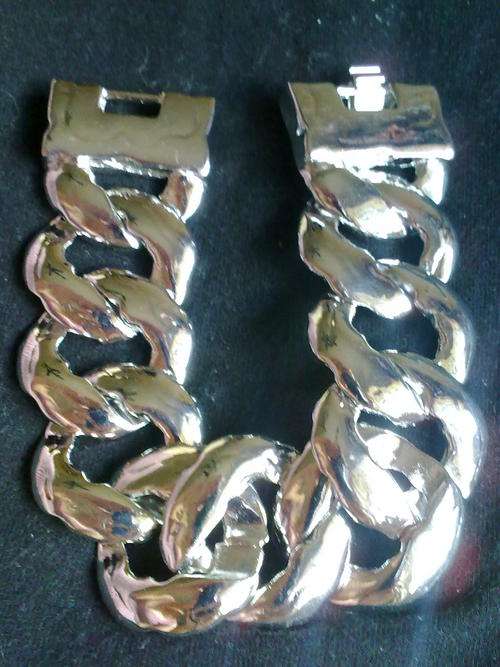 28 mm LADIES TIBETAN SILVER BRACELET STUNNING!!!