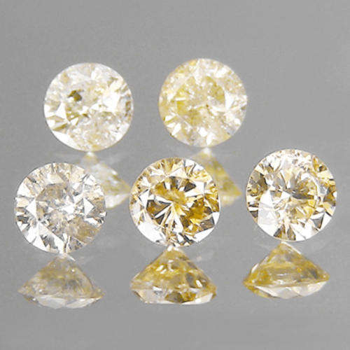 0.44Cts 5Pc FANTASTIC FANCY MULTI COLOR NATURAL DIAMOND