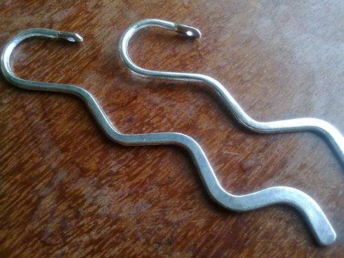 TIBETAN SILVER BOOK MARK 8,5 cm