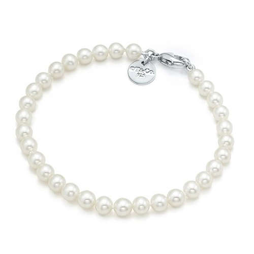 STUNNING FRESH WATER PEARL SILVER CLASP BRACELET
