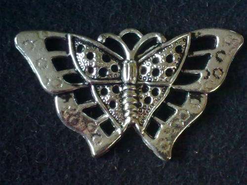 TIBETAN SILVER BUTTERFLY PENDANT CHARM