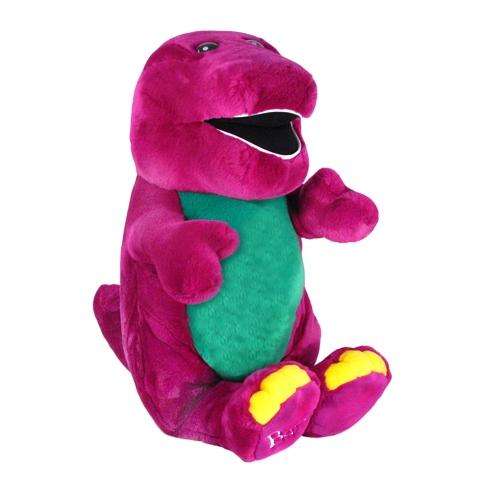 SINGING BARNEY!!! EVERY CHILDS DREAM!! 31 cm