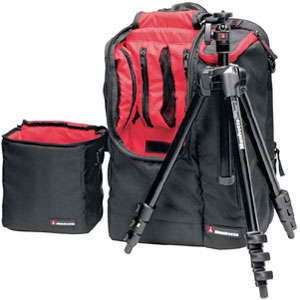 Manfrotto 7322YB M-Y Tripod + Rucksack Kit