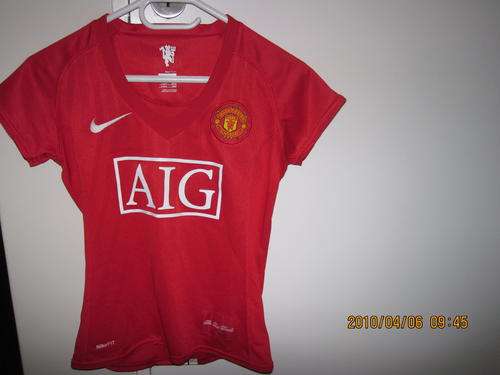 Genuine MANCHESTER UNITED Soccer Shirt for Ladies