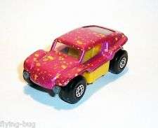 Matchbox Beach Buggy Purple and yellow paint dots superfast series no 30 Lesney England  Mint Condit