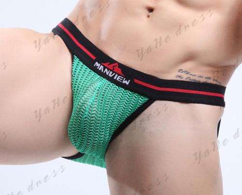 Manview low-waist sexy mesh underwear (M)
