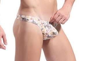 WJ G-string Printed Underwear (L)