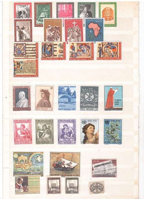 Vatican MNH sets and singles