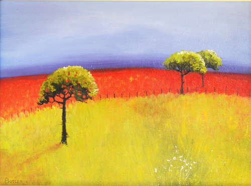 Terenia Butler (4/09/1946 - 10/01/2016) -  Landscape - Oils