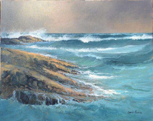 Louis Audie - Sea-scape -  Great Investment art