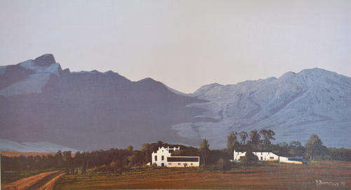 Peter Bonney - Wine Route - Cape - print