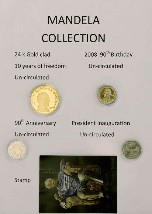 Mandela Coin Collection - Uncirculated In Capsules