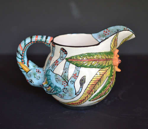 Ardmore Jug. Made by Lovemore painted by Valentia 2008