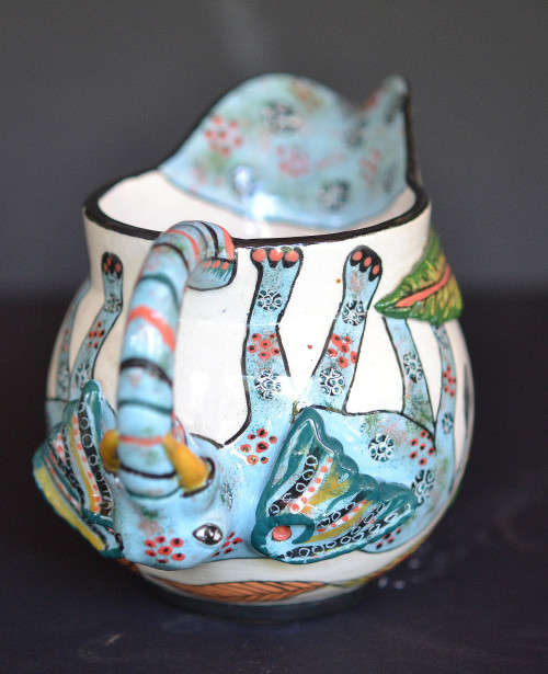Ardmore Jug. Made by Lovemore painted by Valentia 2008