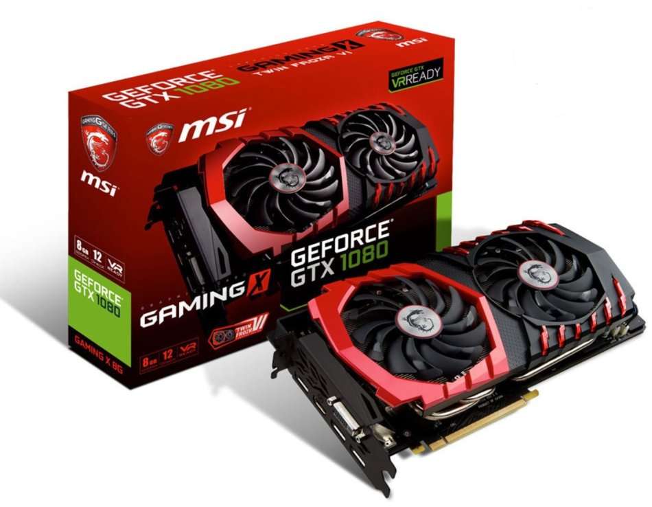 Msi Geforce GTX 1080 Gaming X Twin Frozer VI