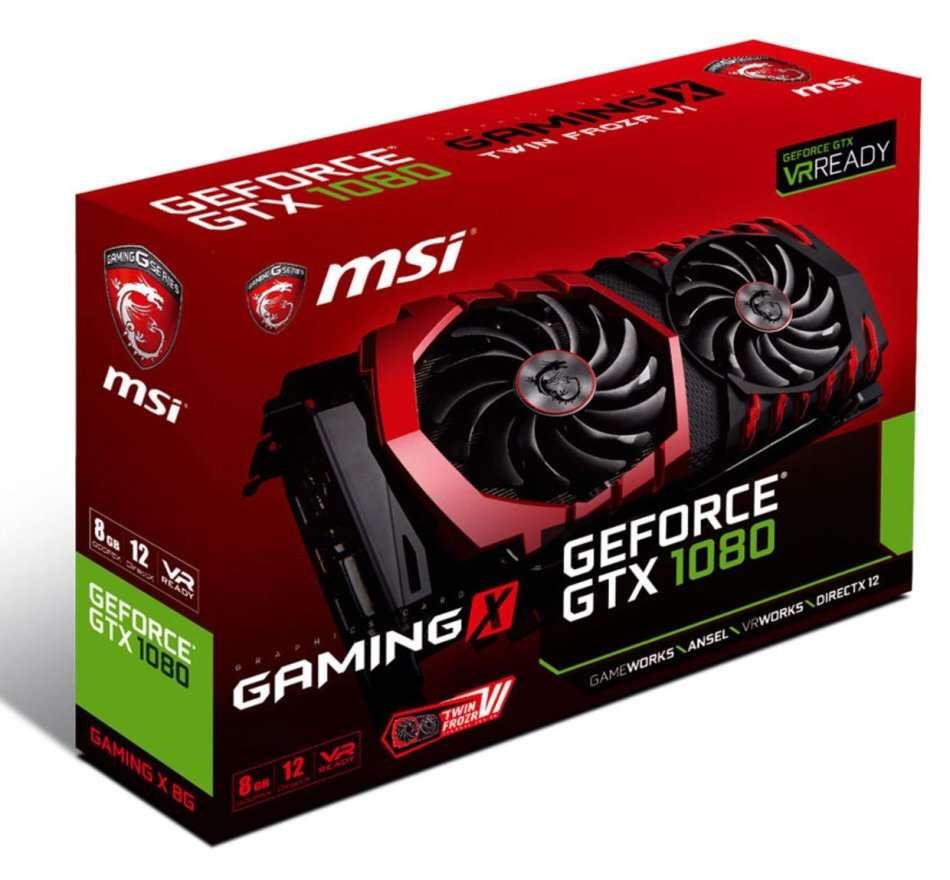 Msi Geforce GTX 1080 Gaming X Twin Frozer VI