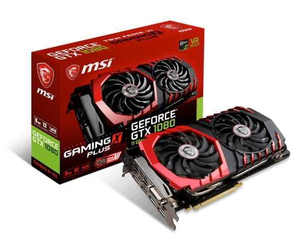 Geforce GTX 1080 Gaming X Plus 8Gb