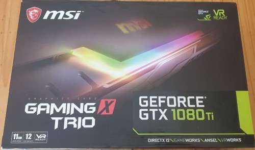 MSI Geforce GTX 1080 ti 11Gb Gaming X Trio