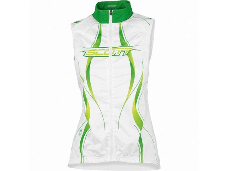 Scott RC Cycling Vest - Women's Medium - Green & White