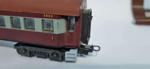 LIMA SAR PASSENGER COACH STEPS - ORIGINAL LIMA COUPLER